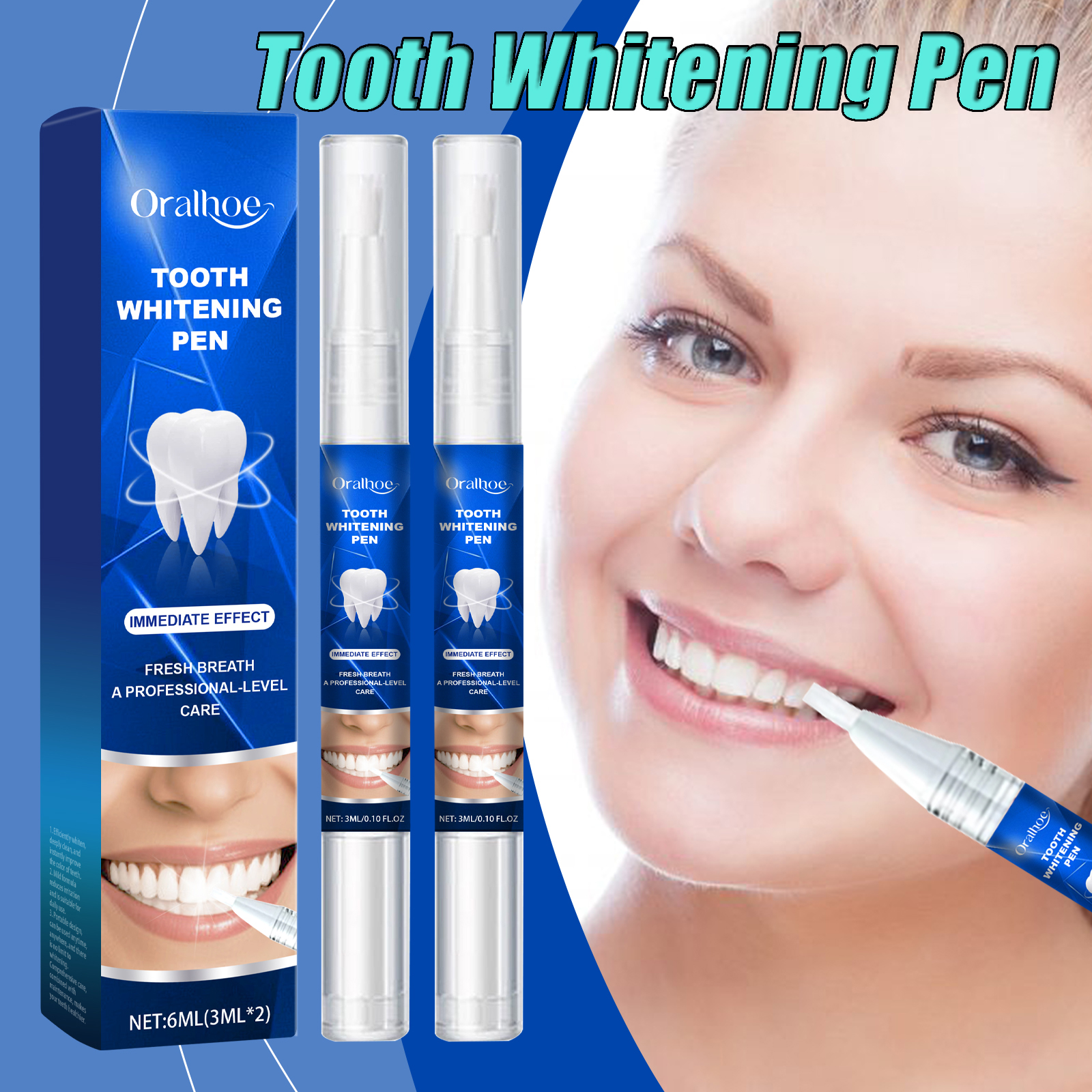 Teeth Whitening Serum - Teeth Cleaning Essence Pen Tooth Cleaning