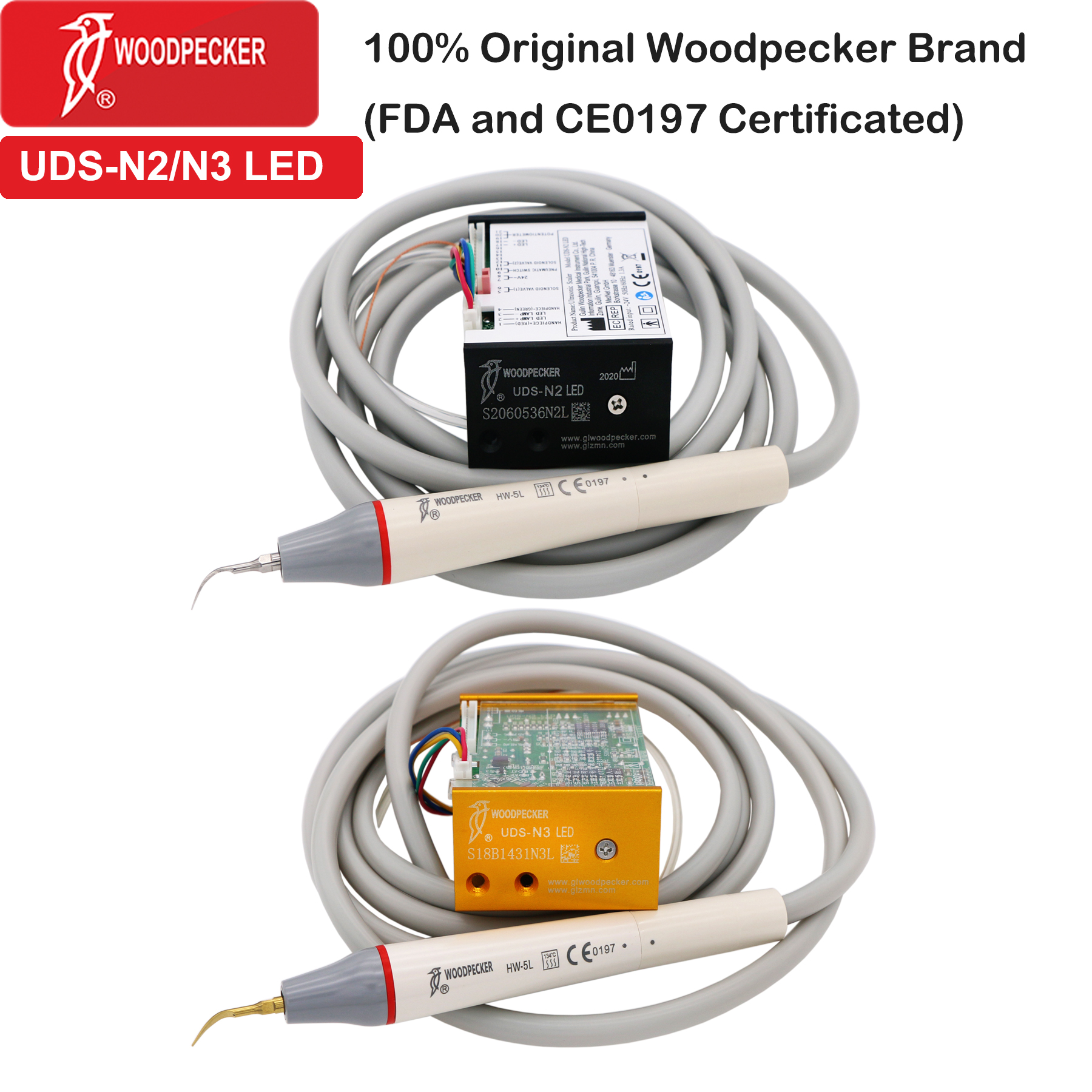 Teeth Whitening Products - Woodpecker Dental UltrasonicScaler Build In N2