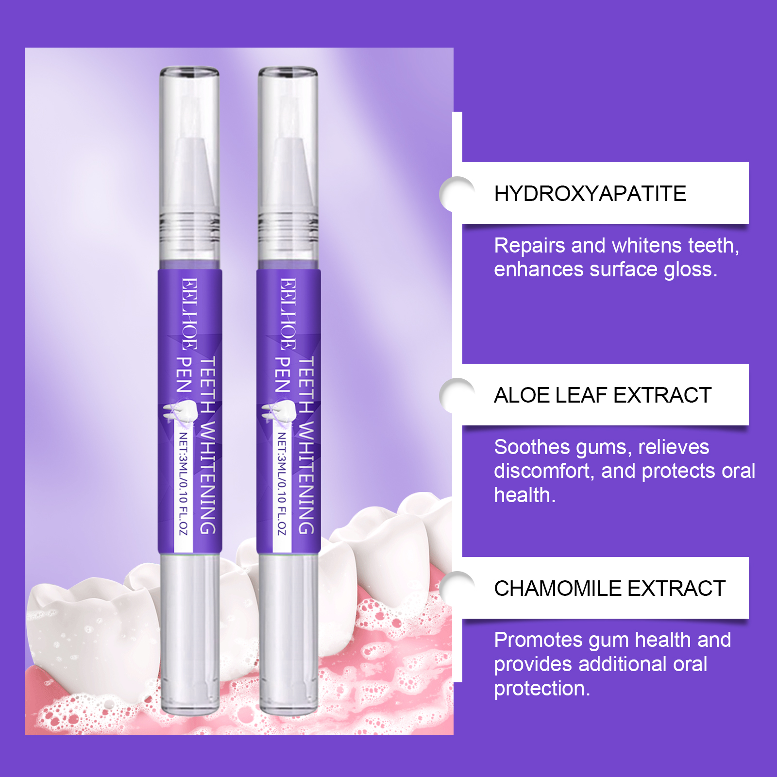 6ml Teeth Whitening Pen Teeth  - Teeth Whitening Serum recensione e prezzo