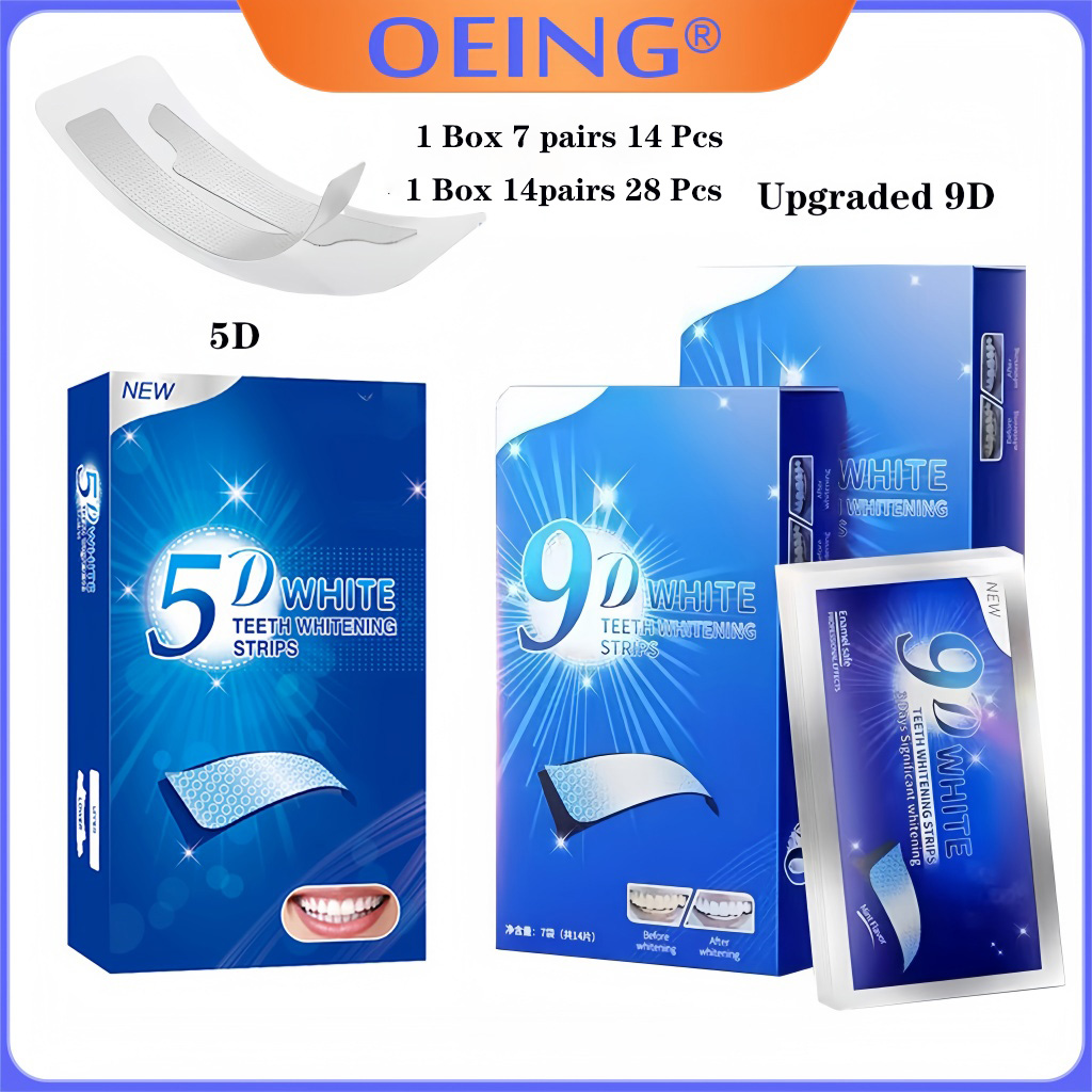 9D 5D Teeth Whitening Strip 14 - Teeth Whitening Home Kit recensione e prezzo