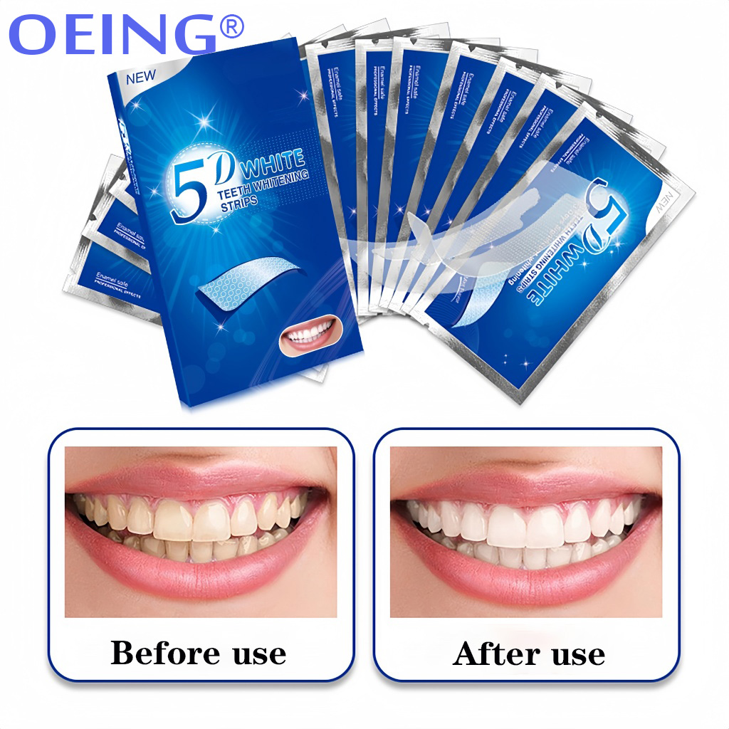 9D 5D Teeth Whitening Strip 14 - Teeth Whitening Home Kit recensione e prezzo