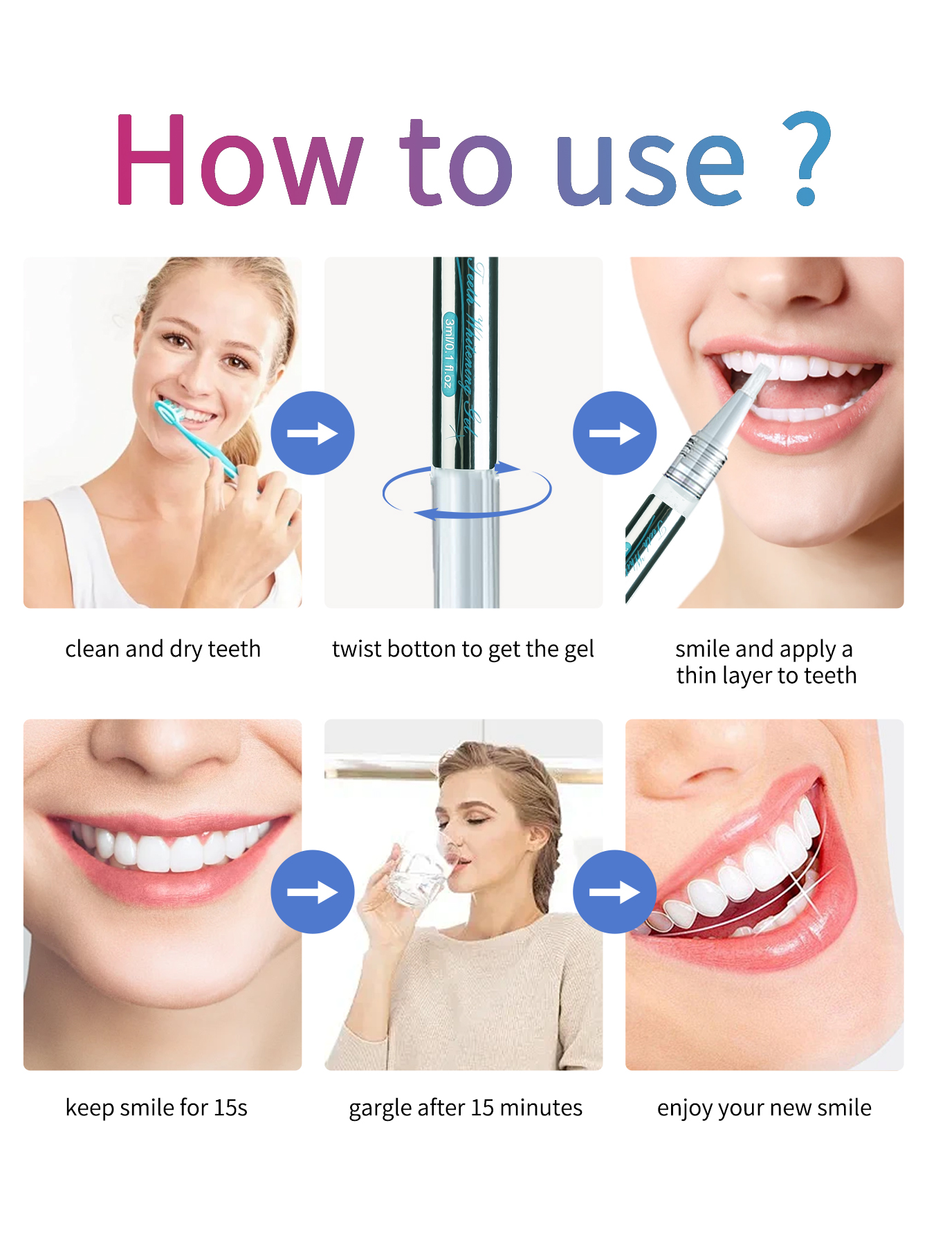 Hedva PAP+ Teeth Whitening Pen - Teeth Whitening Results recensione e prezzo