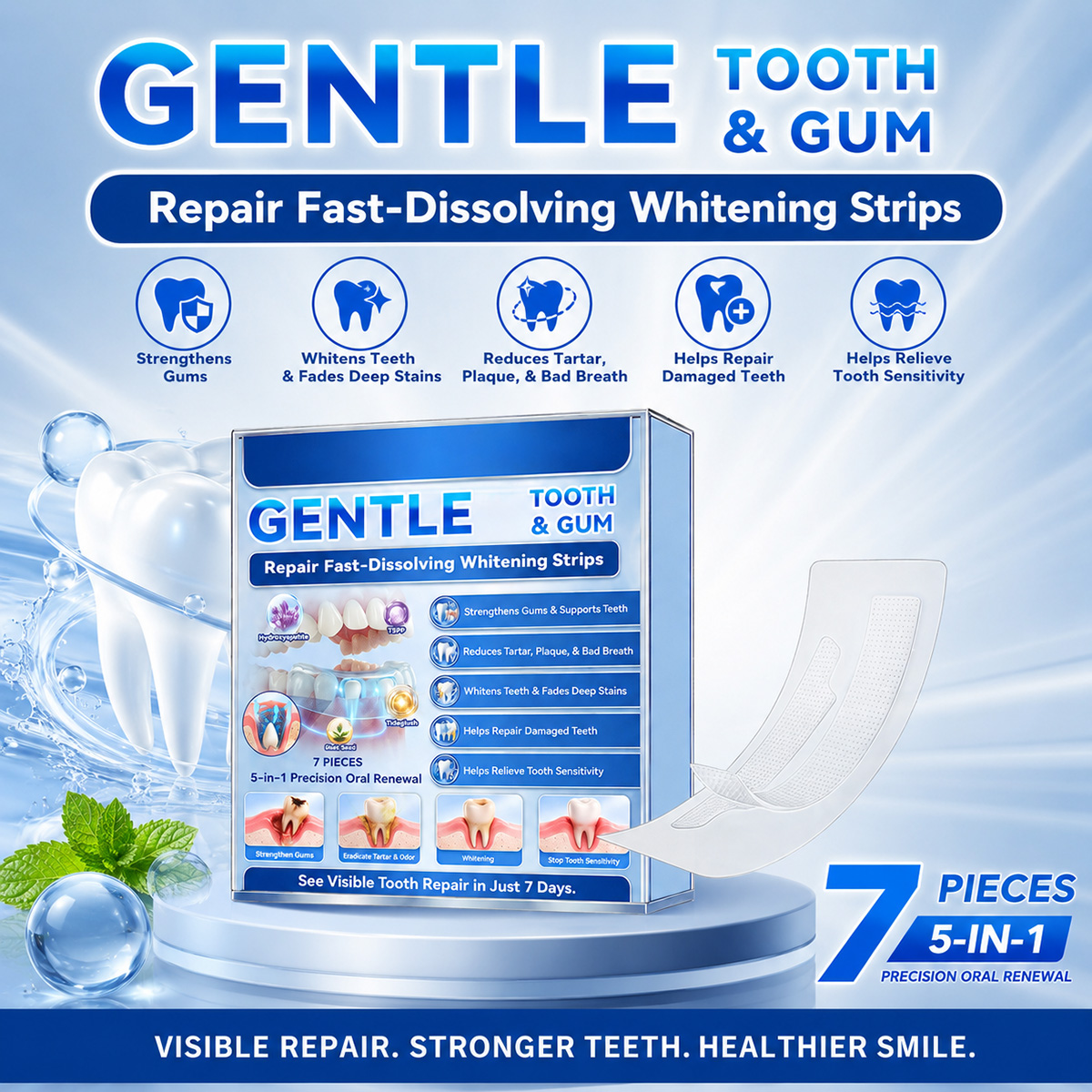Teeth Whitening Strips Fast Re - Teeth Whitening Results recensione e prezzo