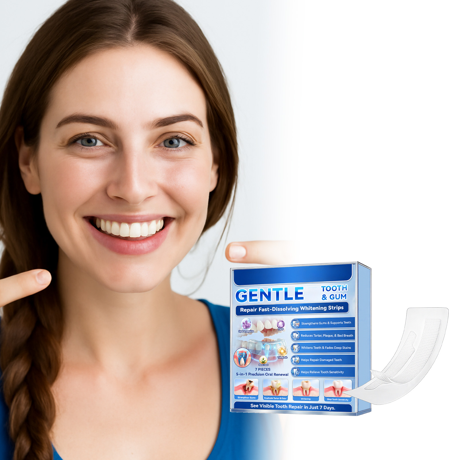 Teeth Whitening Strips Fast Re - Teeth Whitening Results recensione e prezzo