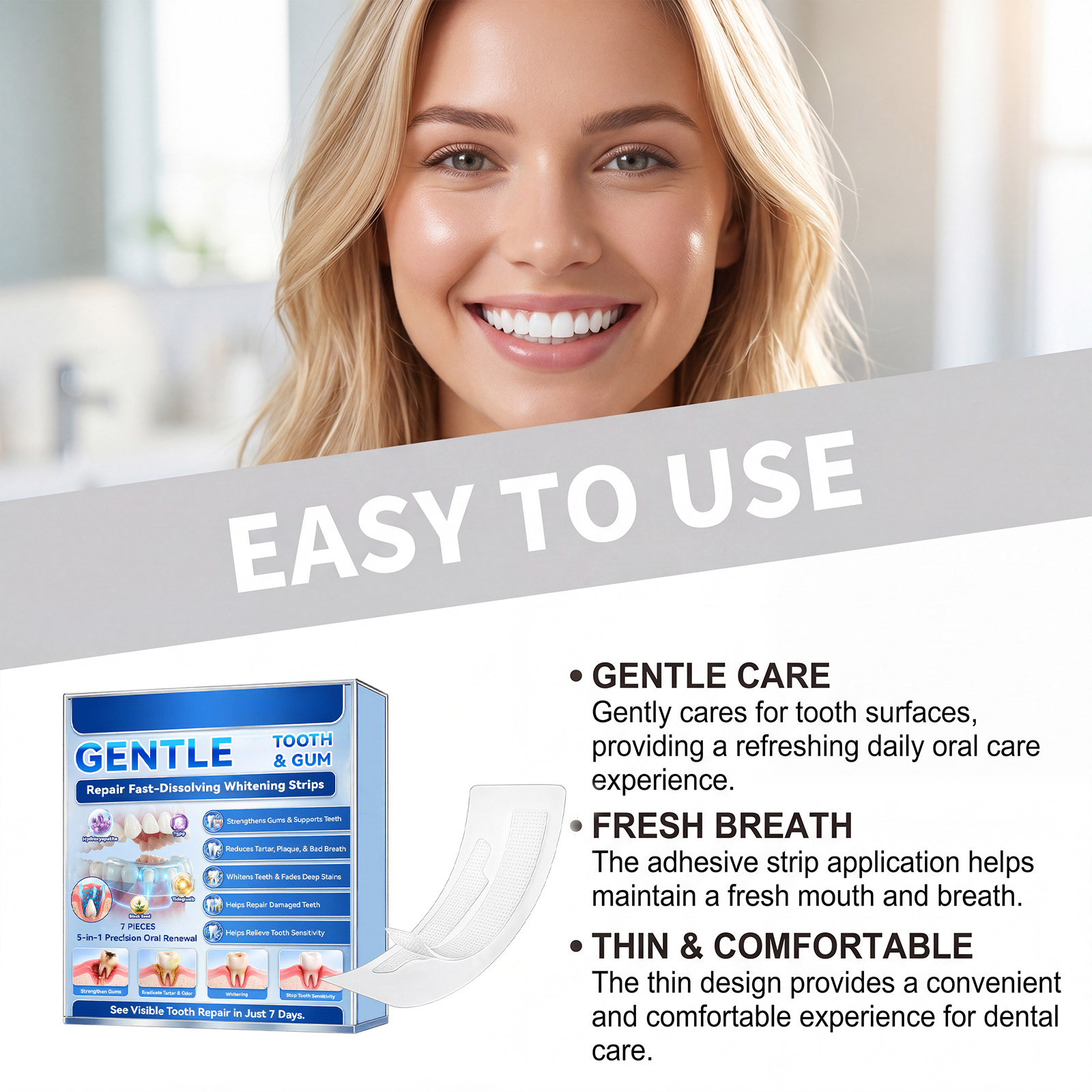 Teeth Whitening Strips Fast Re - Teeth Whitening Results recensione e prezzo