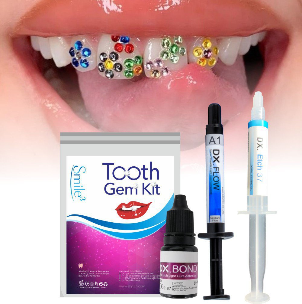 HOT Tooth Gem Kit Teeth Decora - Teeth Whitening Near Me recensione e prezzo