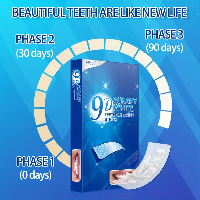 21 Pairs of 9D Aurany White Te - Teeth Whitening Near Me recensione e prezzo
