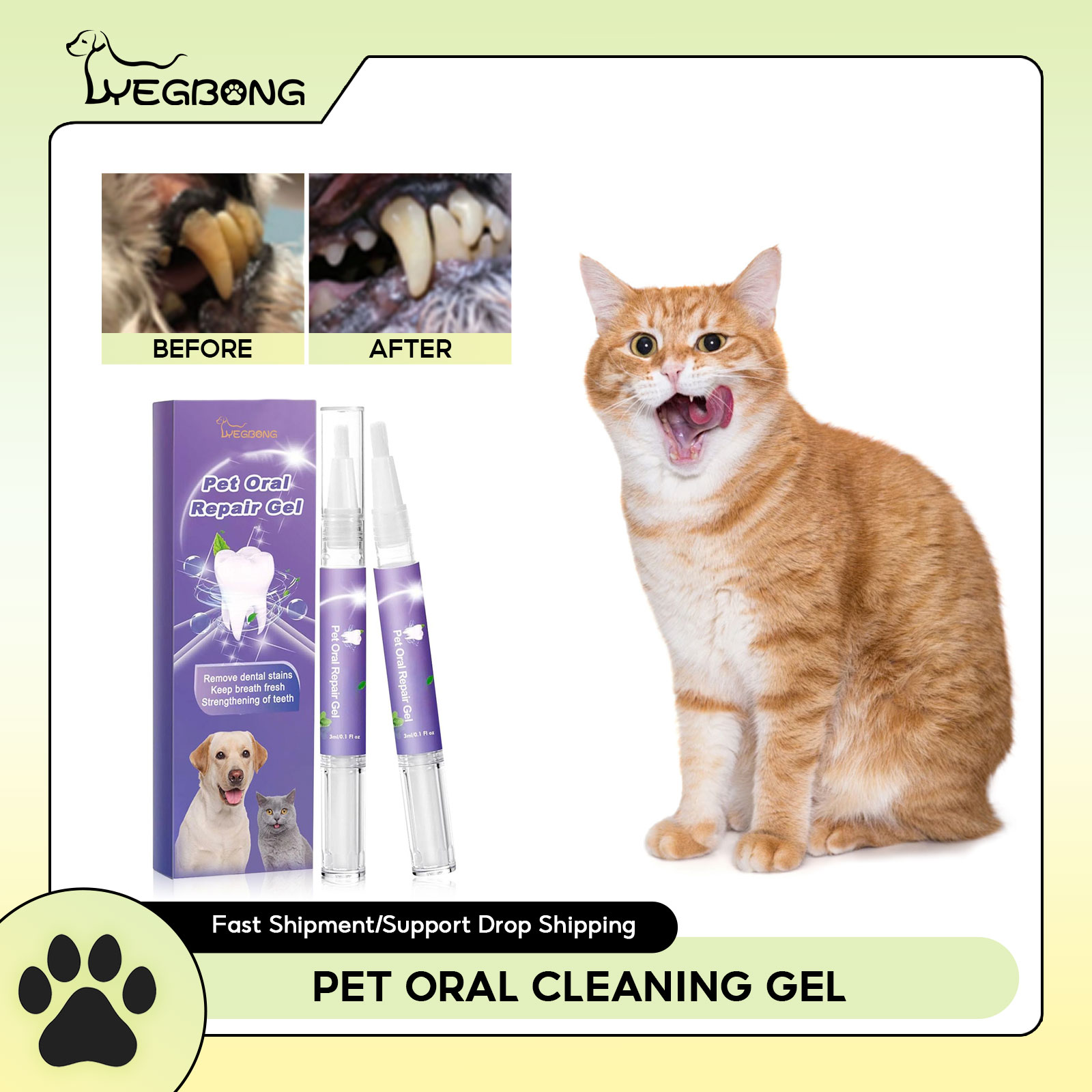 Pet Oral Repair Gel Puppy Tart - Teeth Whitening Near Me recensione e prezzo