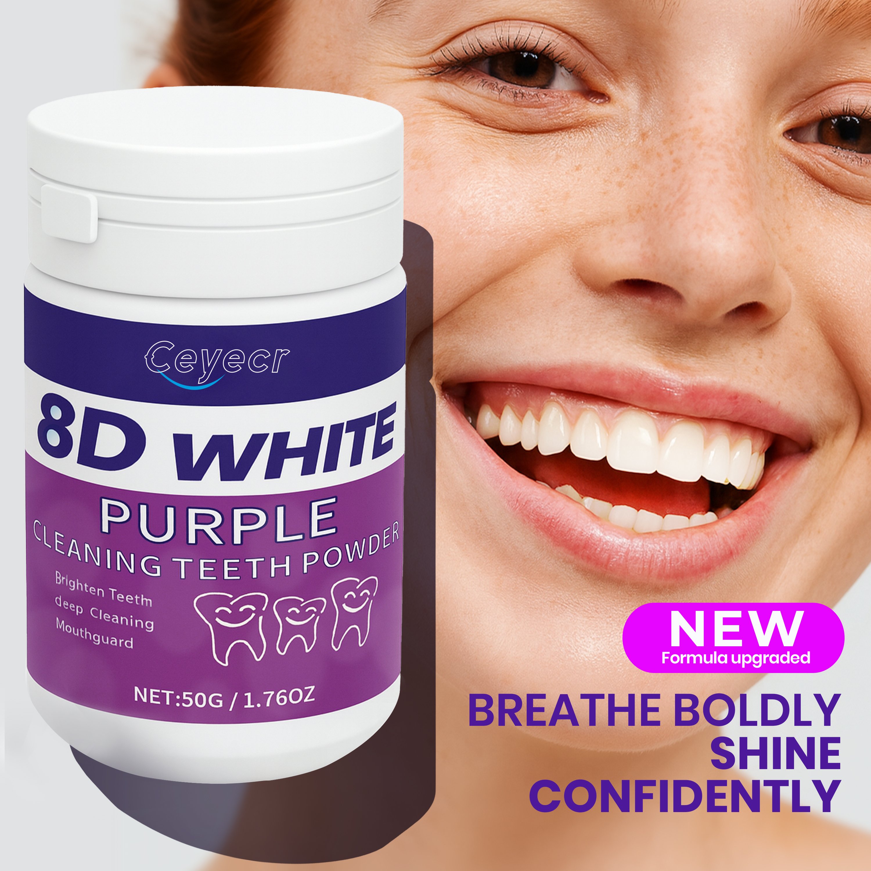 8D white Teeth Whitening Powde - Teeth Whitening Near Me recensione e prezzo