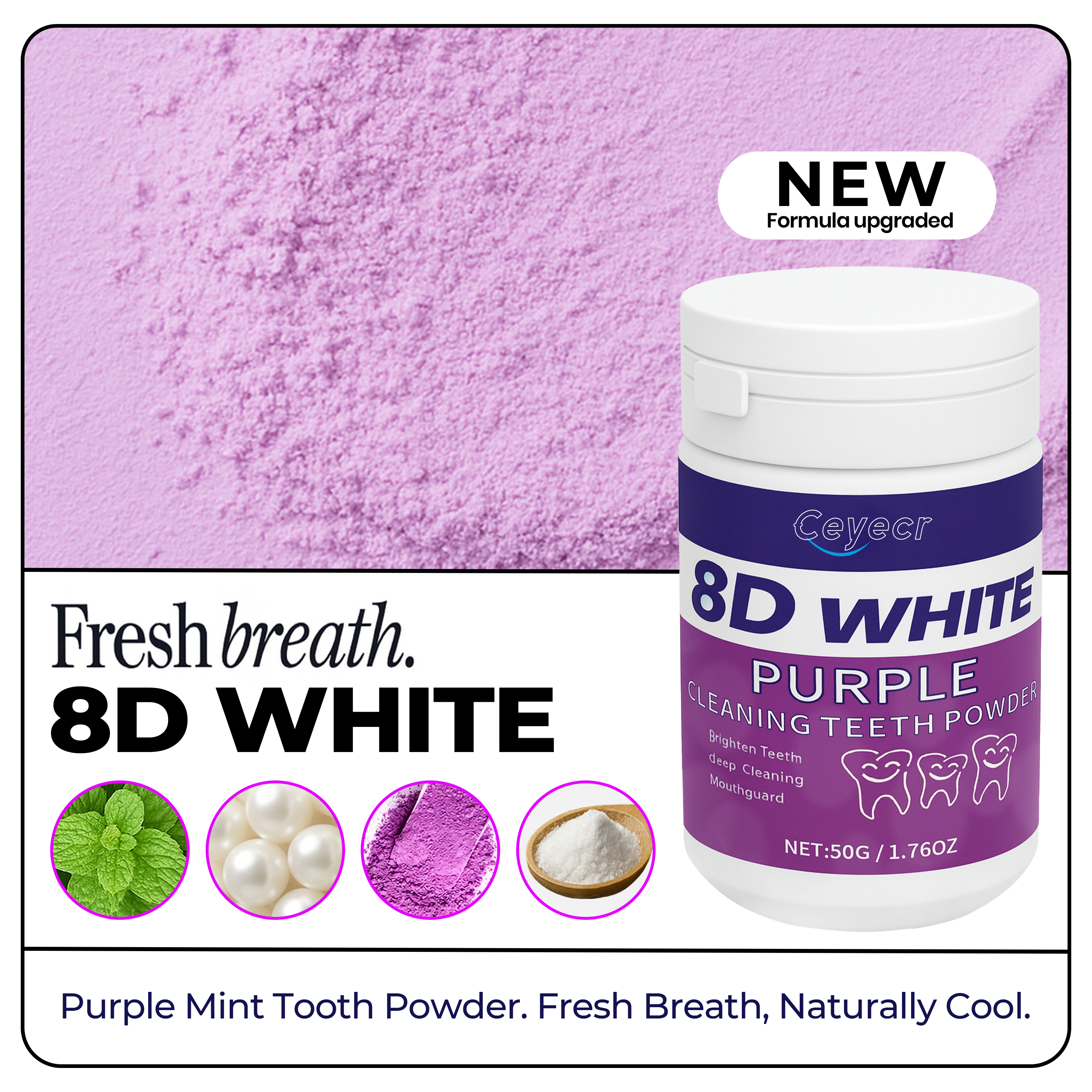 8D white Teeth Whitening Powde - Teeth Whitening Near Me recensione e prezzo