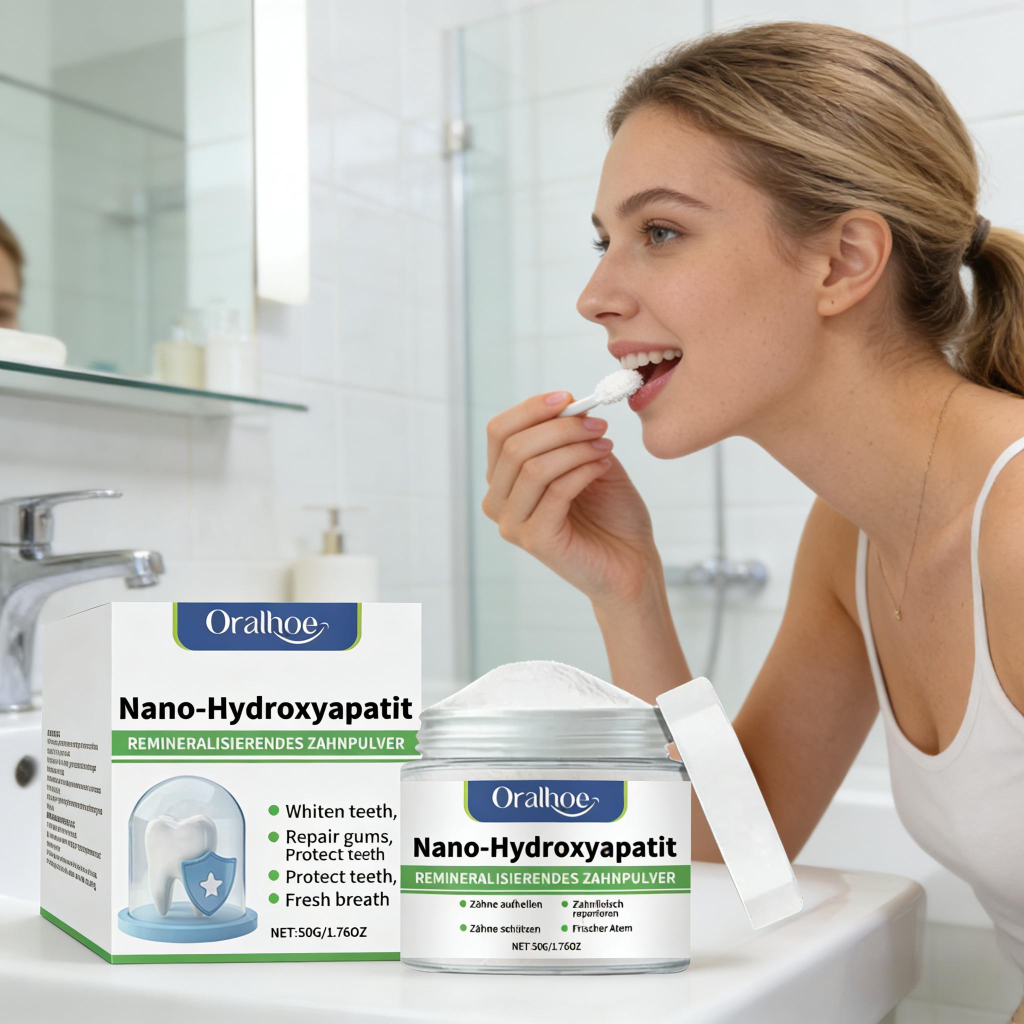 Oralhoe Whitening Tooth Powder - Teeth Whitening Near Me recensione e prezzo