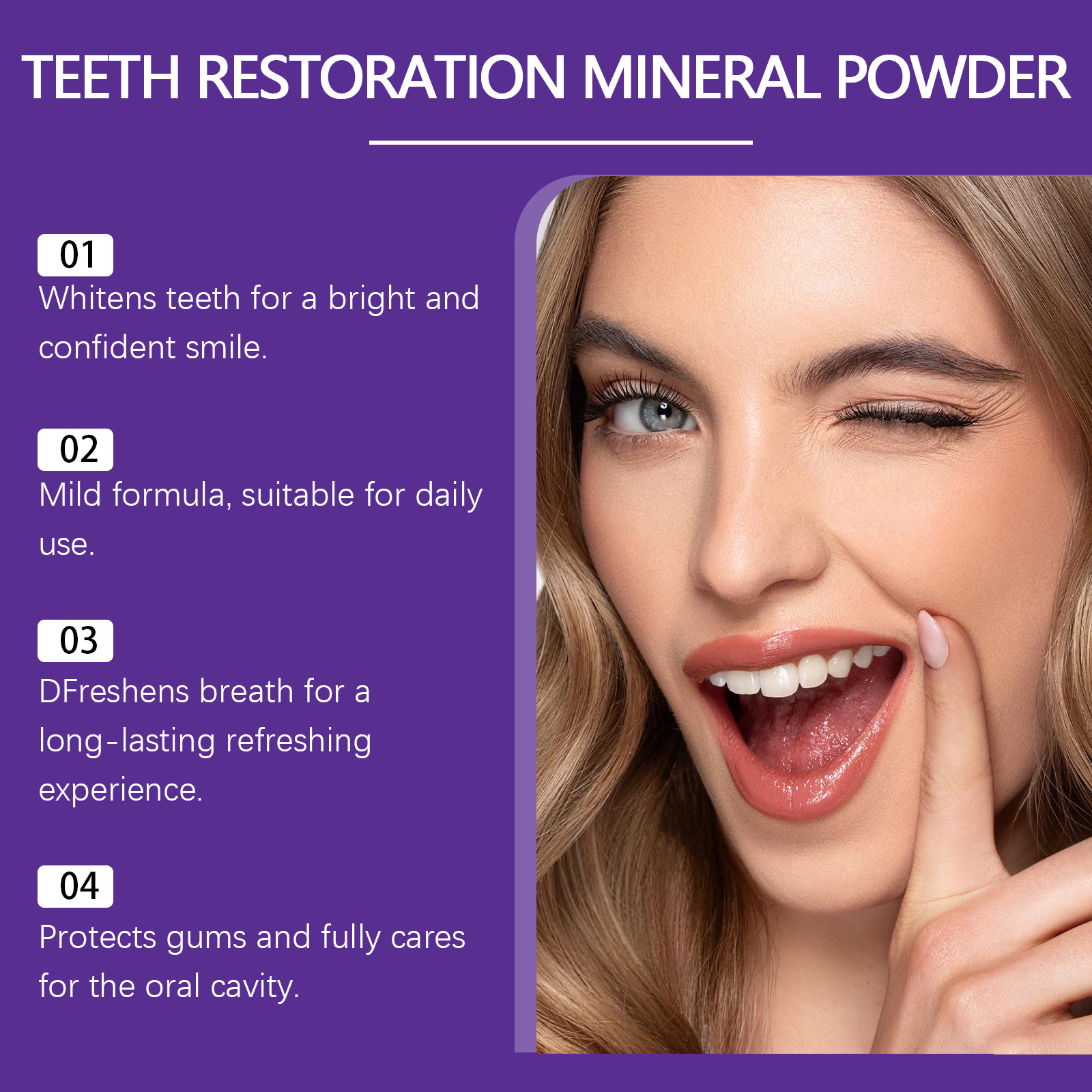 Teeth Restoration Mineral Powd - Teeth Whitening Near Me recensione e prezzo