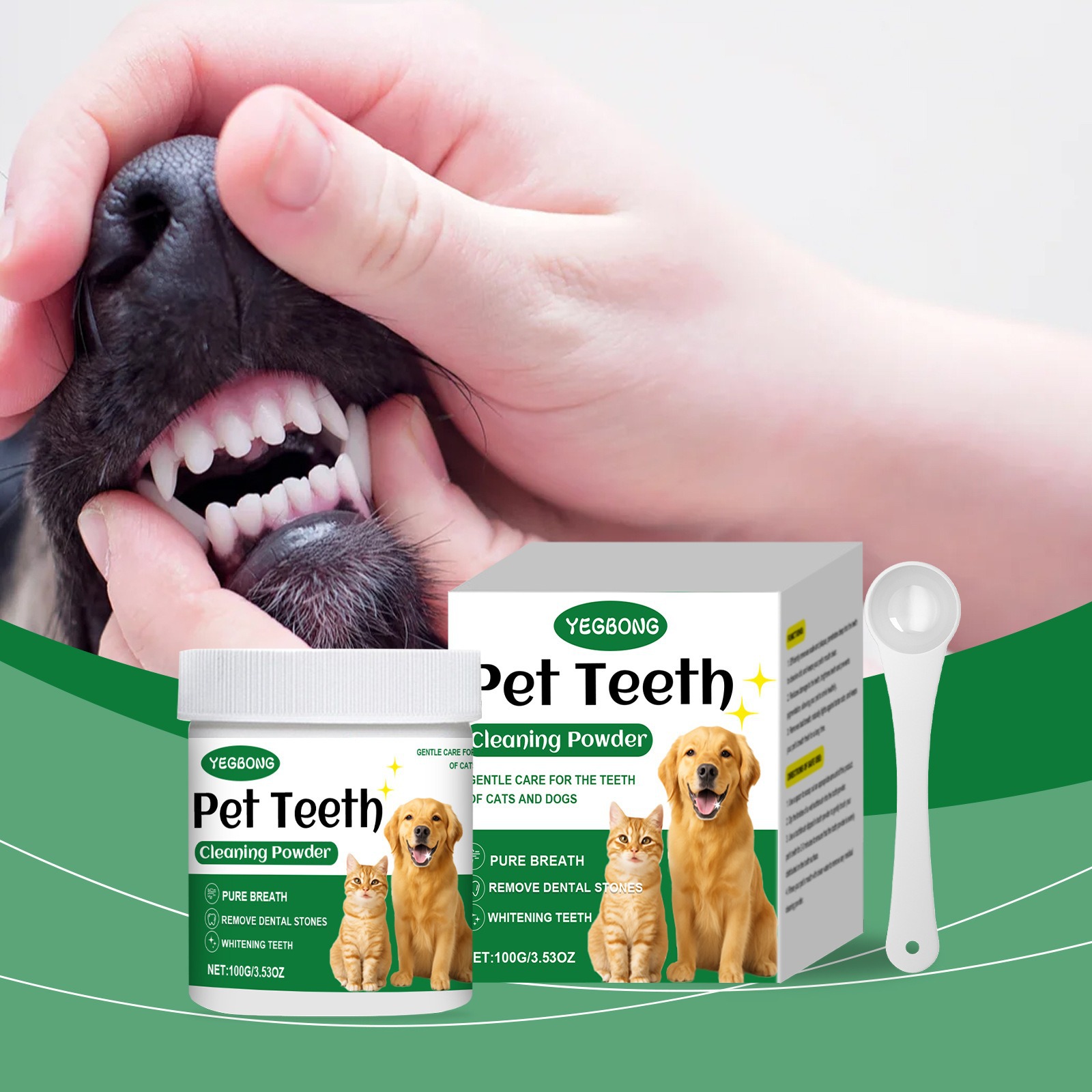Pet Teeth Cleaning Powder Redu - Teeth Whitening Near Me recensione e prezzo