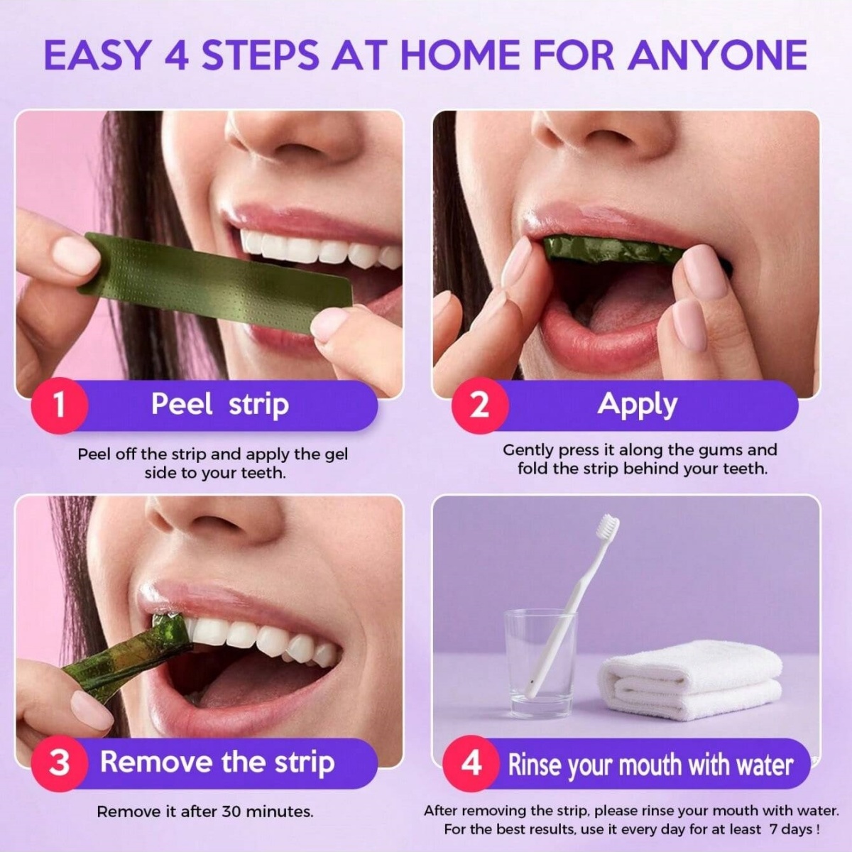 Deluxe Whitening Teeth Sticker - Teeth Whitening Near Me recensione e prezzo