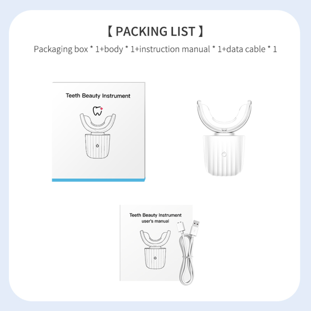 Cold Blue Light Teeth Whitenin - Teeth Whitening Home Kit recensione e prezzo