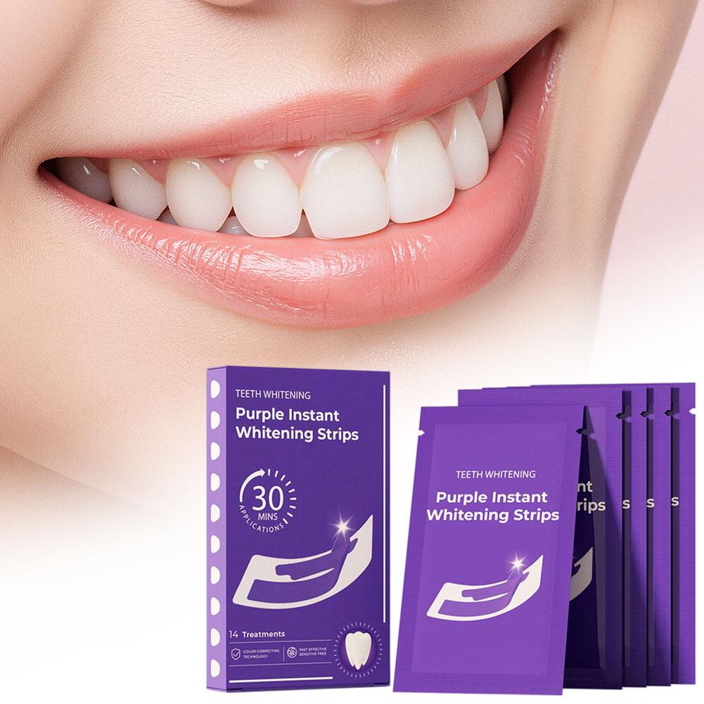 V34 Teeth Whitening Strips - E - Teeth Whitening Home Kit recensione e prezzo