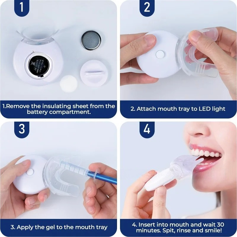 1 Set Clean Oral Cavity Teeth  - Teeth Whitening Home Kit recensione e prezzo