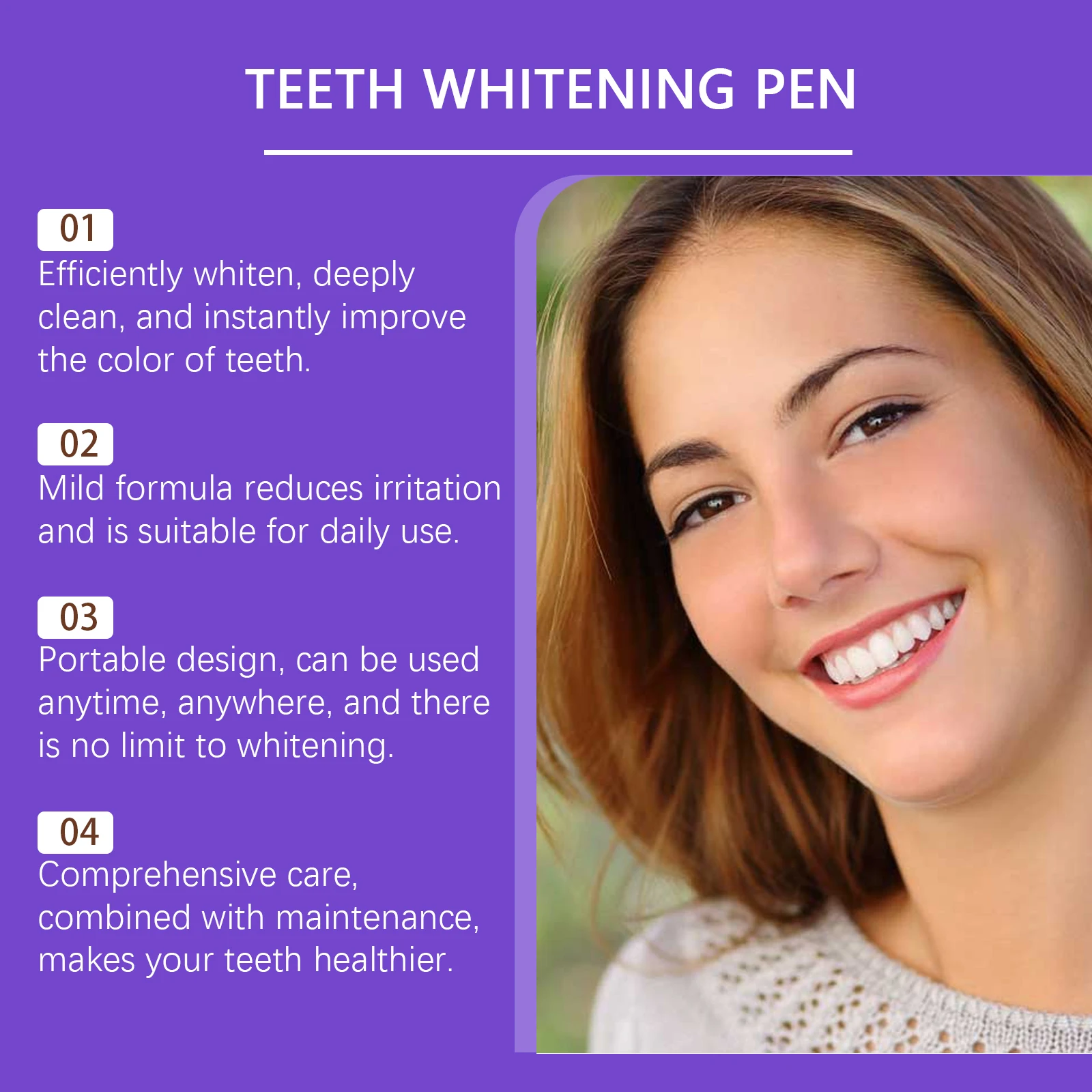 Teeth Whitening Pen Teeth Gel  - Teeth Whitening Serum recensione e prezzo